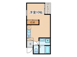 カーサブランカ桜台【3階】の間取り