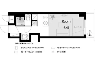 日神パレス中野【2階】の間取り