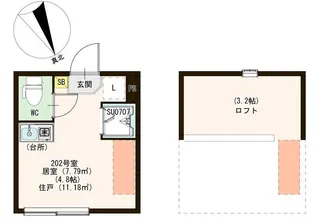 ヴェローナ平井【2階】の間取り