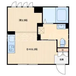 passero java【1階】の間取り