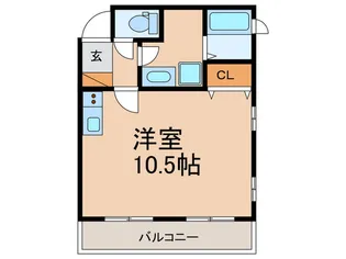 クリスタルヴィラ【2階】の間取り