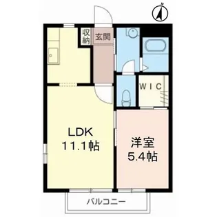 フローラ【2階】の間取り