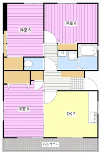 リリエンベルク【2階】の間取り