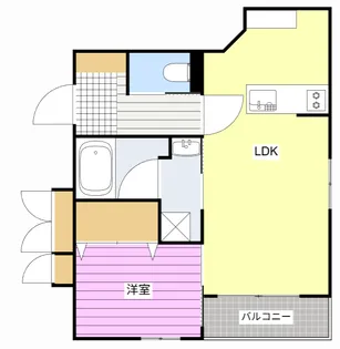 Felsen drei【1階】の間取り