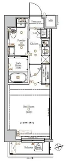 ラフィスタ野方【6階】の間取り