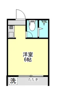 ルミネ東中神【1階】の間取り