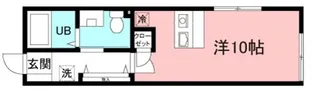 マーブルハイツ生田【1階】の間取り