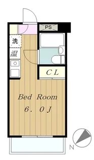 エスケイケイビル【2階】の間取り