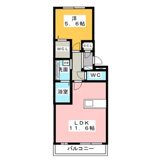 グランドメゾン新守山【1階】の間取り