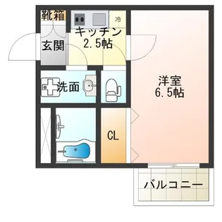 RaysProduct西住之江adamU【7階】の間取り