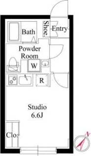 アバンティア初台【3階】の間取り