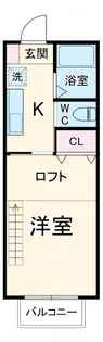 グレースB【2階】の間取り