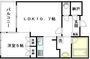 アーデル大塚Cスクエア【6階】の間取り