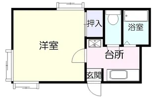 アメニティ高松【2階】の間取り
