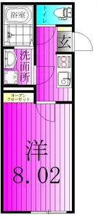 カインドネス柏旭町【1階】の間取り