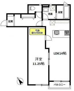 アウリィI【2階】の間取り
