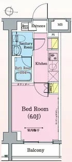 HY’s 新小岩【6階】の間取り