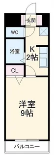 ノベルティGX【3階】の間取り
