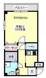 パークサイドヒルズ【1階】の間取り