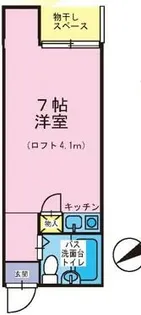 サンハイム3【1階】の間取り