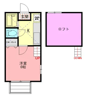 クラシカル旭台【2階】の間取り