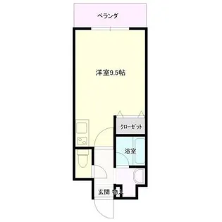 リジェワタナベ【4階】の間取り