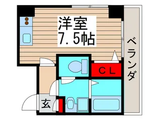キャトルセゾン糸賀【2階】の間取り