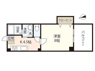 西尾ビル【2階】の間取り