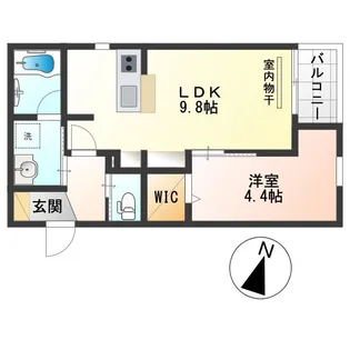 Anfield(アンフィールド)【3階】の間取り