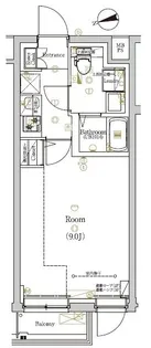 シャンファーレ東京ノース【3階】の間取り