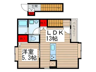 oak【2階】の間取り