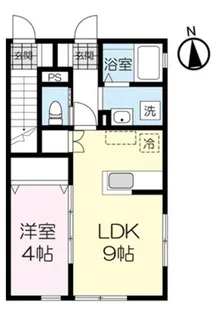 Alba Style 太子堂【1階】の間取り