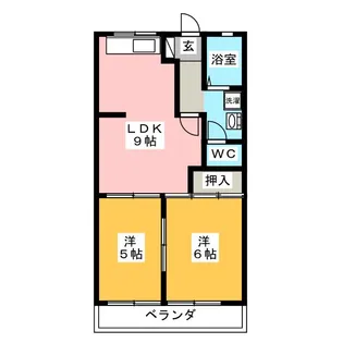 コミュニティタウン50【1階】の間取り