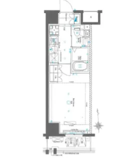AZEST田無【2階】の間取り