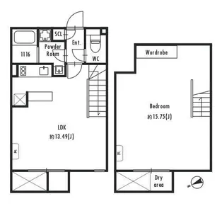 GRANPASEO吉祥寺の間取り