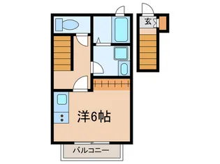 ピアハウス【2階】の間取り