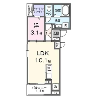 グレイスフル9【3階】の間取り