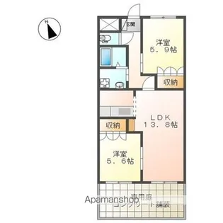 Vers L’avenir【1階】の間取り
