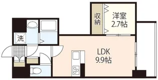 Mayfair田町Premium【7階】の間取り