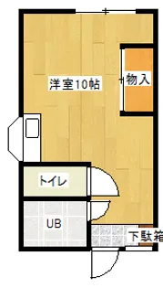 ミクニハイツ【1階】の間取り
