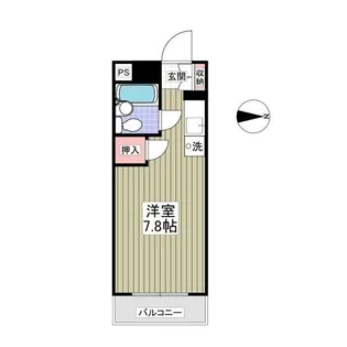 シャルム堀之内【2階】の間取り