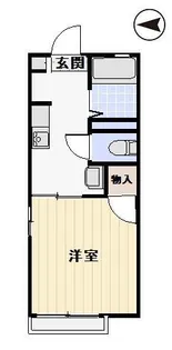 ディアス立木【1階】の間取り