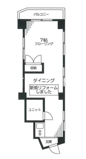 AXIS【5階】の間取り