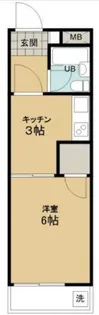 煉瓦館29【3階】の間取り