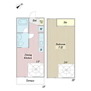 Blanc Spiraleの間取り