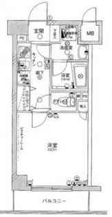 グリフィン・鷺沼【5階】の間取り