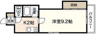 アトラス大町【2階】の間取り