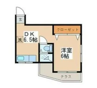 COCO長津田【1階】の間取り
