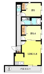 リジエール あきのひ【2階】の間取り