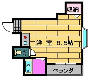 オークヒルズ【2階】の間取り